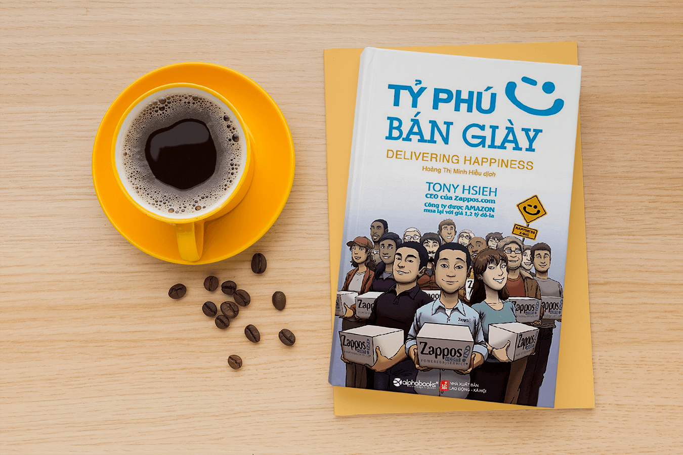 Review sách Tỷ phú bán giày – Bài học kinh doanh và hạnh phúc